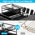 Compact Kitchen Dish Rack 2 Tier Compact Kitchen Dish Rack Manufactory